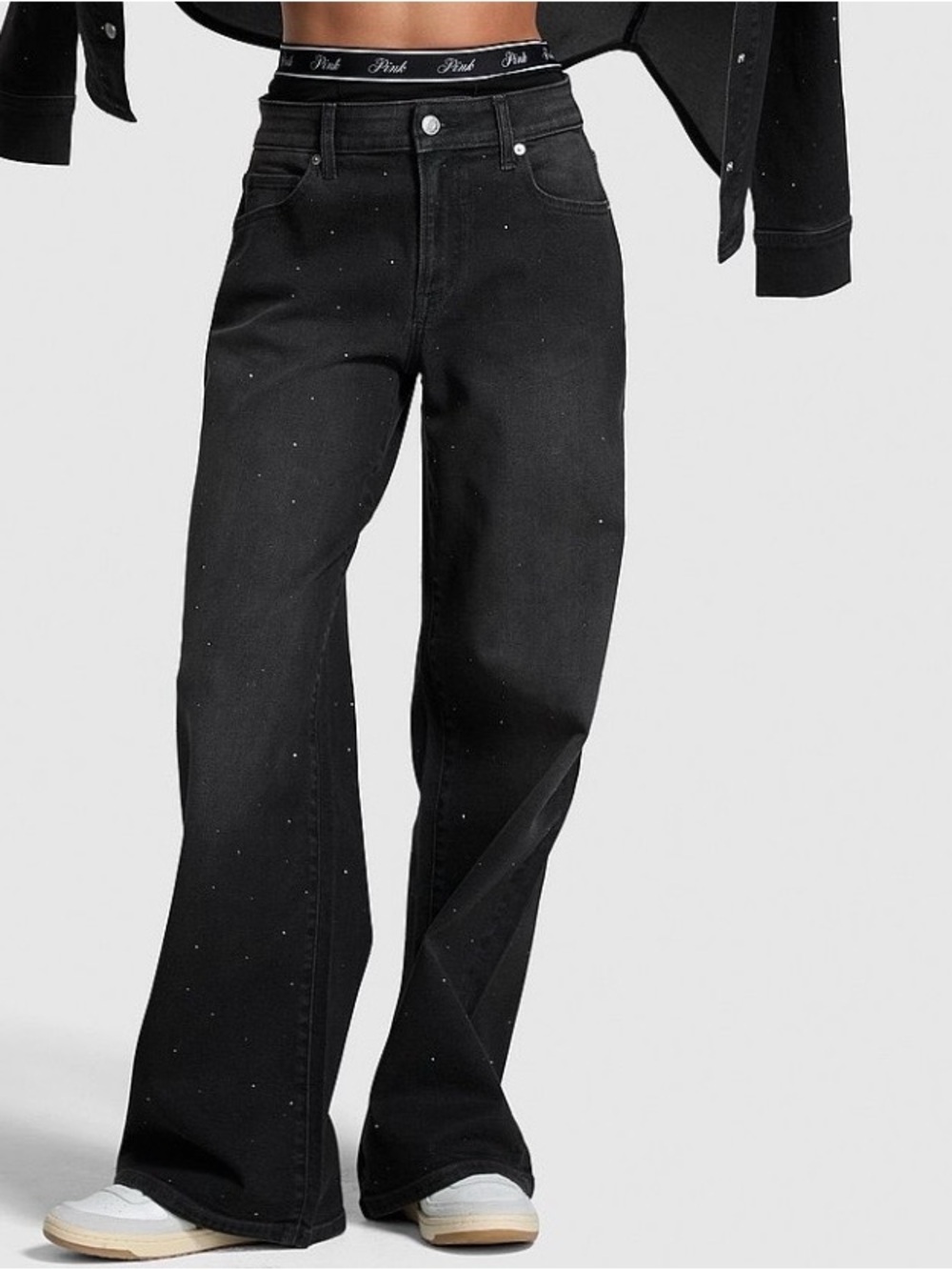 Black Bling Jeans